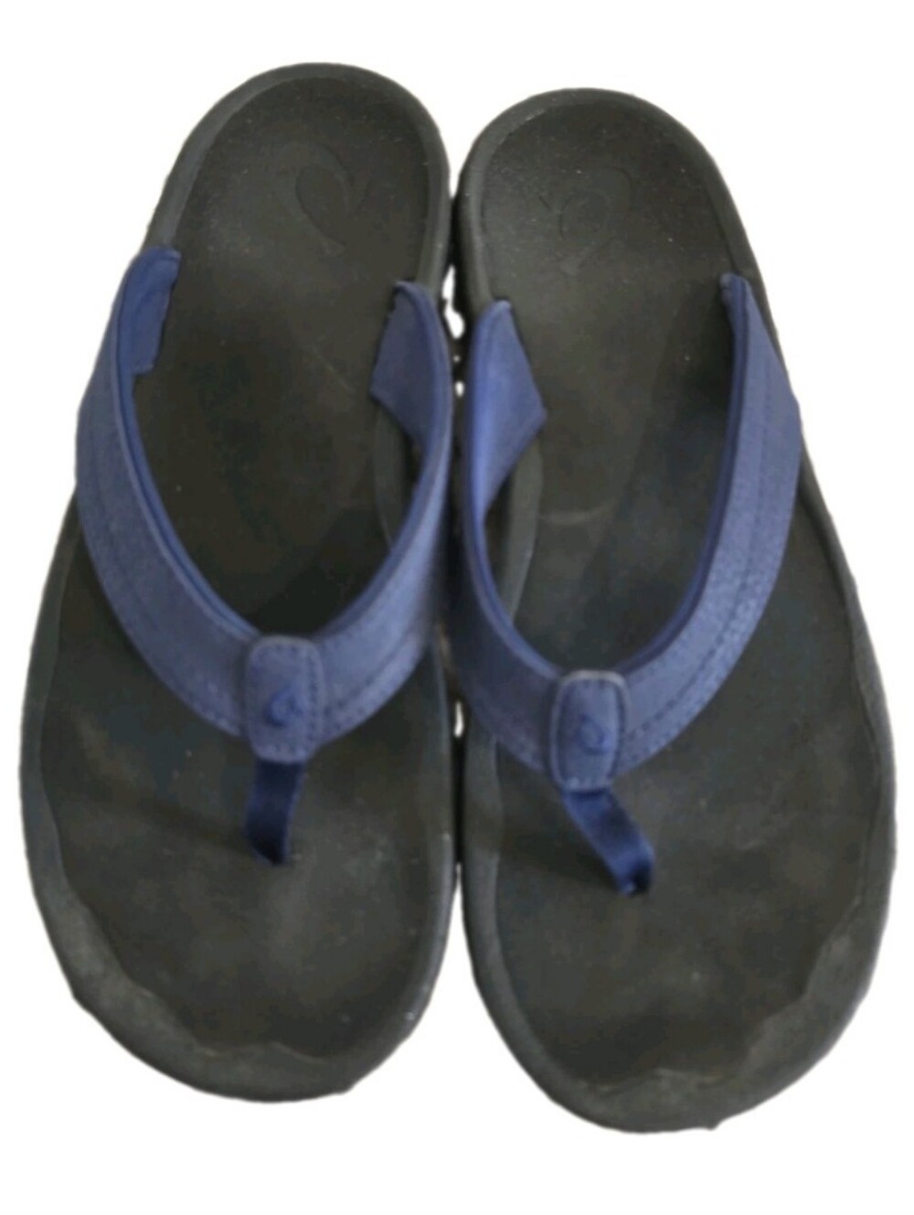 OluKai Ohana flip flops Womens Blue Shoes Sandals Size 9 Comfort Support Fall